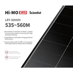 Panou Fotovoltaic Longi Monocristalin 535W 23.7%