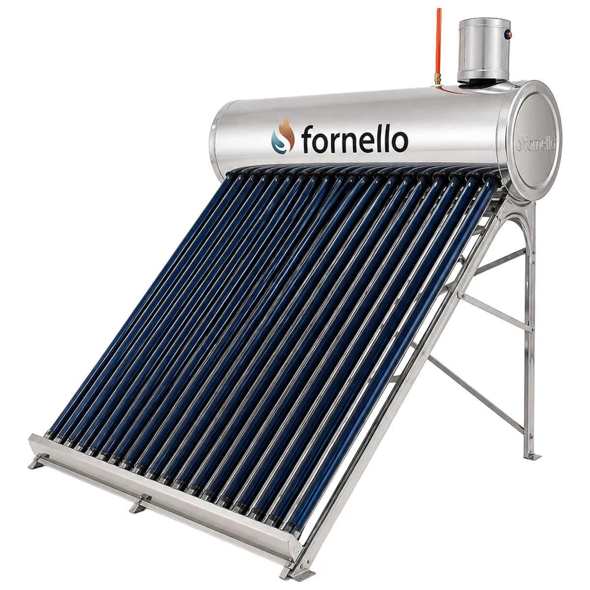 Panou Solar Nepresurizat Fornello 165L 20 Tuburi Vidate Vas Flotor 5L