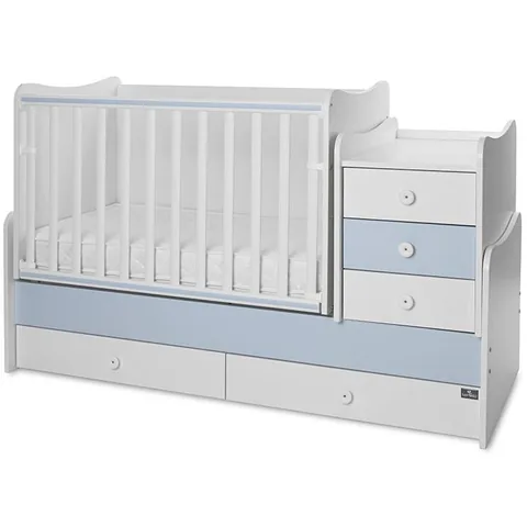 Lorelli Maxi Plus 70x160CM White Baby Blue