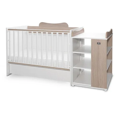 Pat Copii Lorelli Modular Multifunctional 5 Conf 190x72cm Multi White & Amber