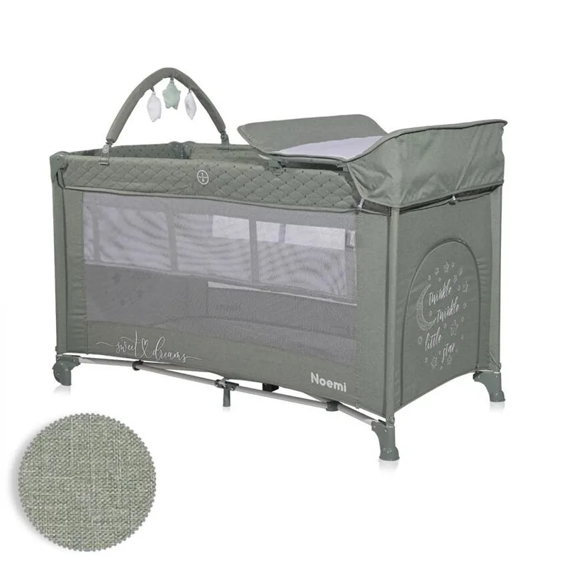 Lorelli Noemi Plus Pliabil 2 Nivele Cu Accesorii Iceberg Green Star