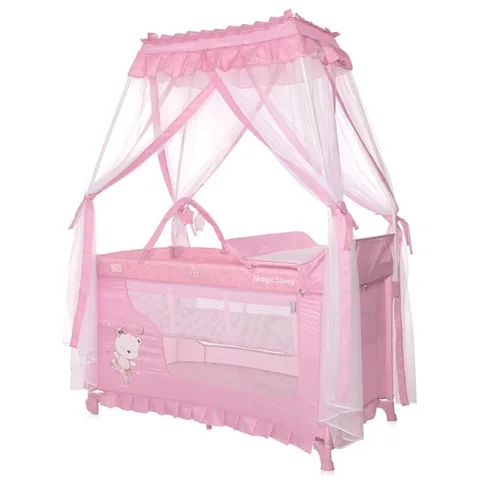 Lorelli Magic Sleep Baldachin Mellow Rose Ballerina Bear