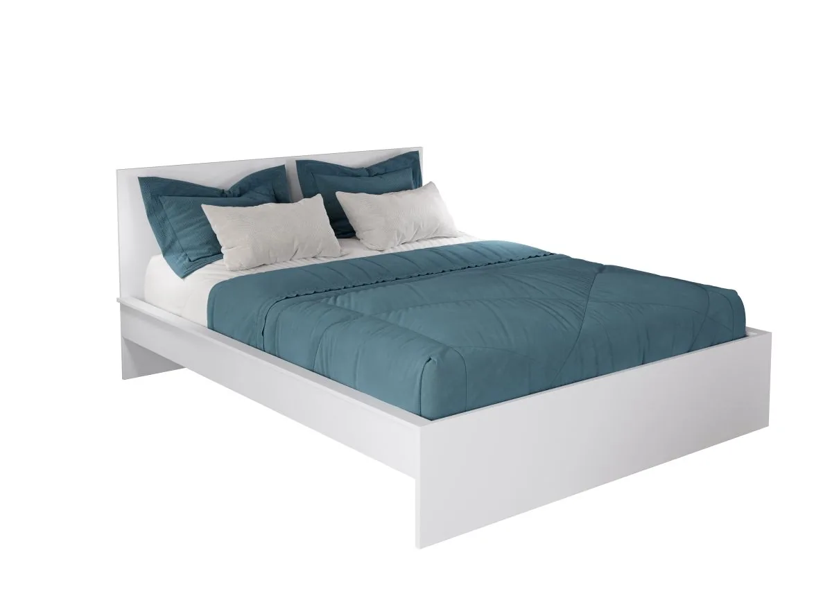 Pat Mobila Laguna Alb 120x200 Fara Lada - imagine 6