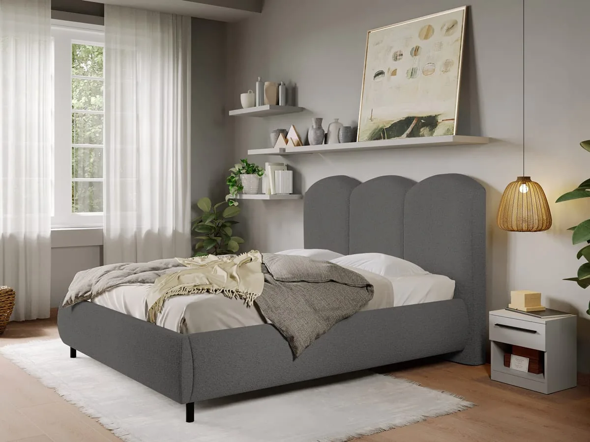 Pat Tapitat Mobidea Nero Blanita Gri Inchis 180x200