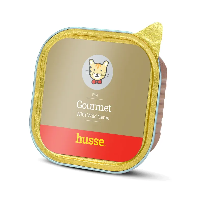 Pate pentru Pisici Husse Gourmet Vanat