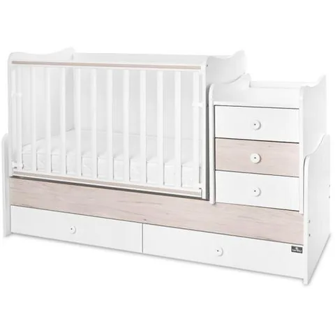 Lorelli Maxi Plus Trio 70x160cm White Light Oak