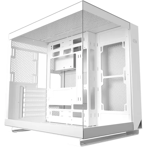 PCCOOLER C3 T500 Sticla Securizata Alb