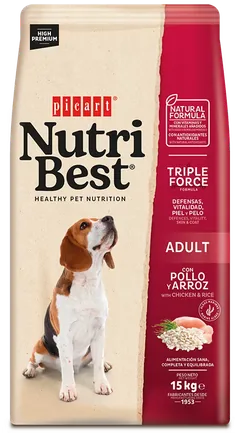 Hrana Uscata pentru Caini Nutribest Adult Dog Pui si Orez 15kg