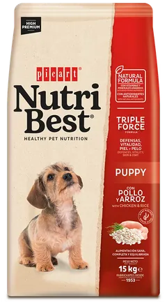 Hrana Uscata pentru Caini Nutribest Puppy Pui si Orez 15kg