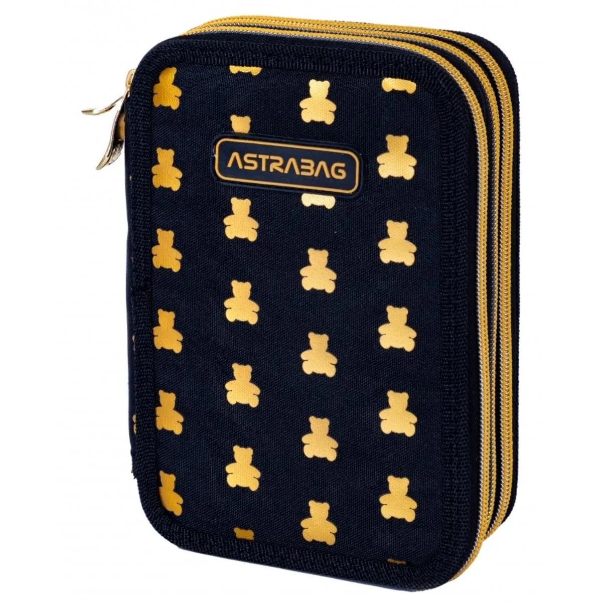 Penar AstraBag Golden Teddy 3 Compartimente Echipat 46 Piese