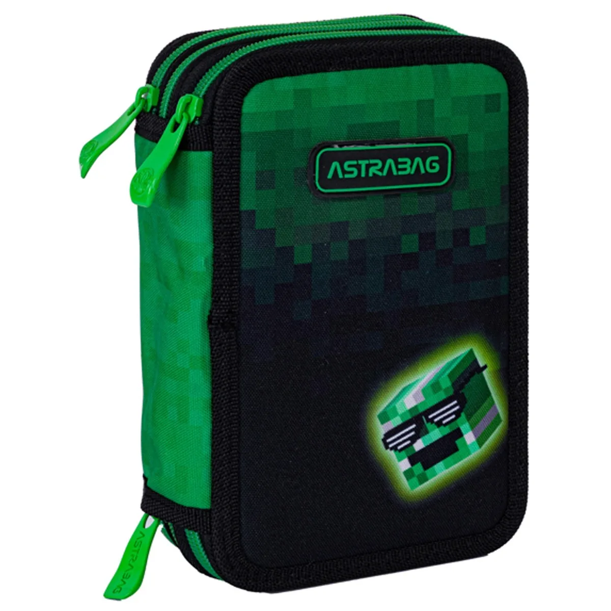 Penar AstraBag Jumbo Pixel Hero Echipat 3 Compartimente