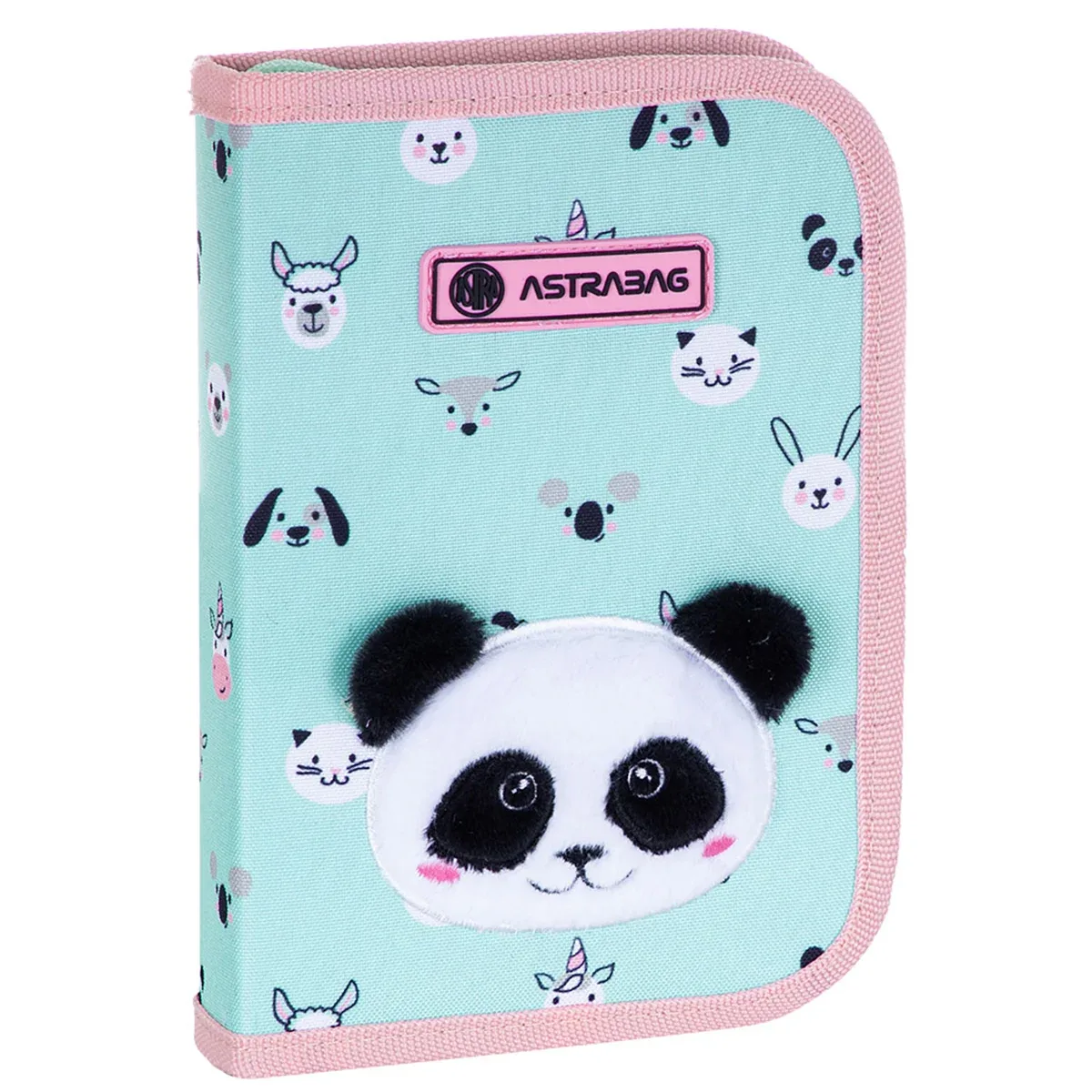 Penar AstraBag Panda cu 1 Fermoar si 2 Flapsuri