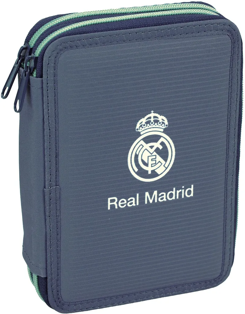 Penar Back Me Up Real Madrid cu Accesorii 2 Fermoare