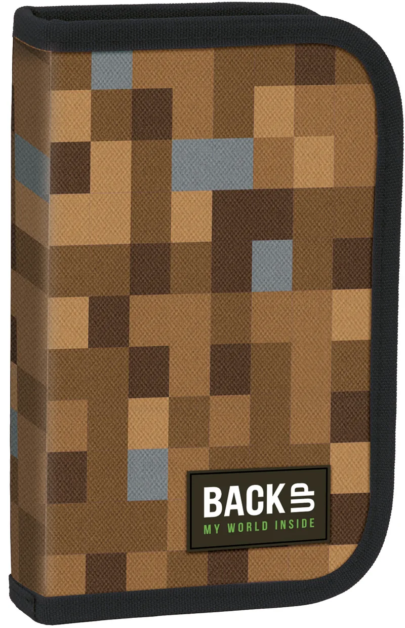 Penar BackUp Pixel Craft cu Accesorii 1 Fermoar 2 Aripi