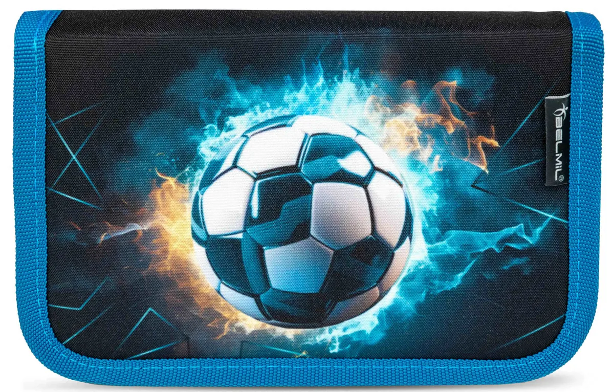 Penar Belmil Fire Football cu Fermoar si Pliu Dublu