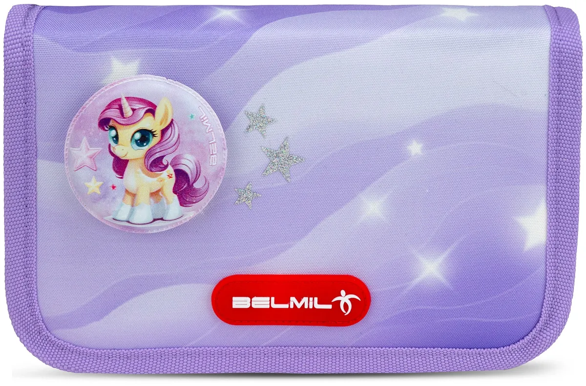 Penar Belmil Over the Rainbow cu Ecuson 1 Fermoar Pliu Dublu