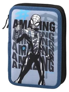 Penar Best Buy Spider-Man cu Accesorii 2 Fermoare