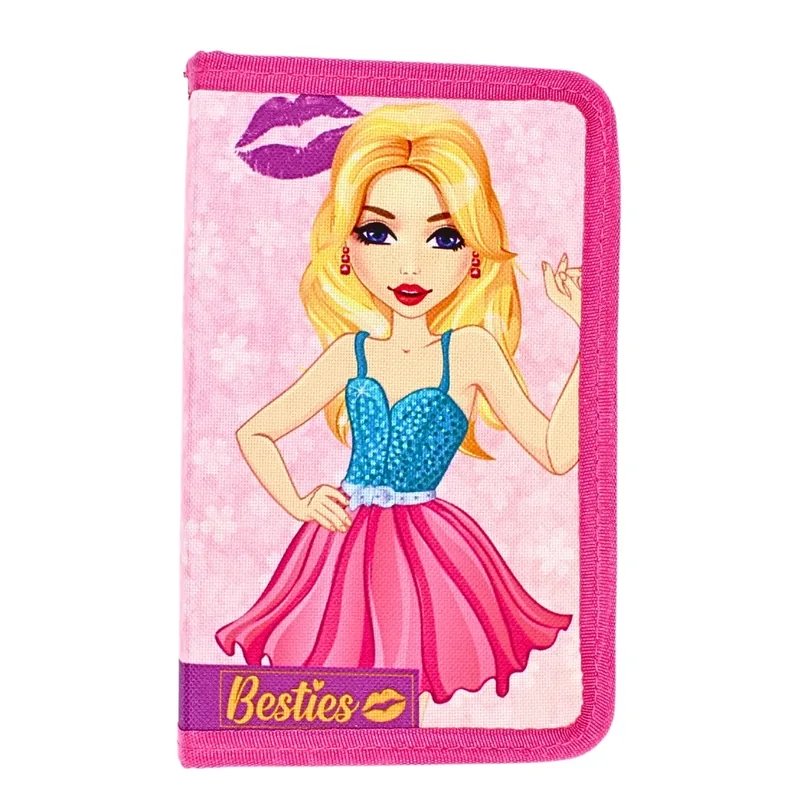 Penar Besties Fetițe Roz Complet Echipat cu Rechizite