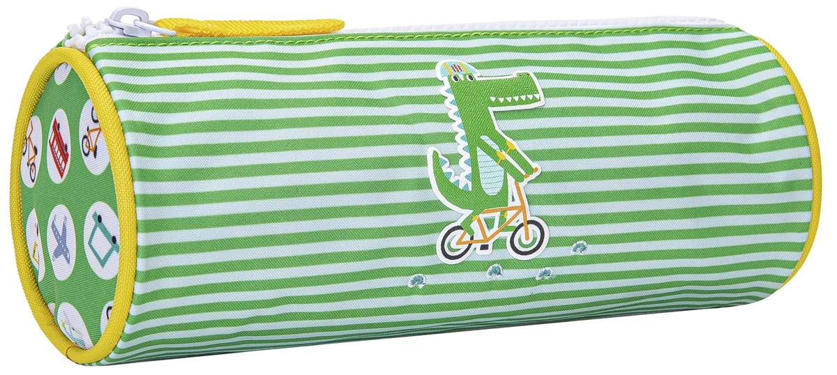 Penar Cilindric Kstationery Lemon Ribbon Crocodile cu 1 Compartiment