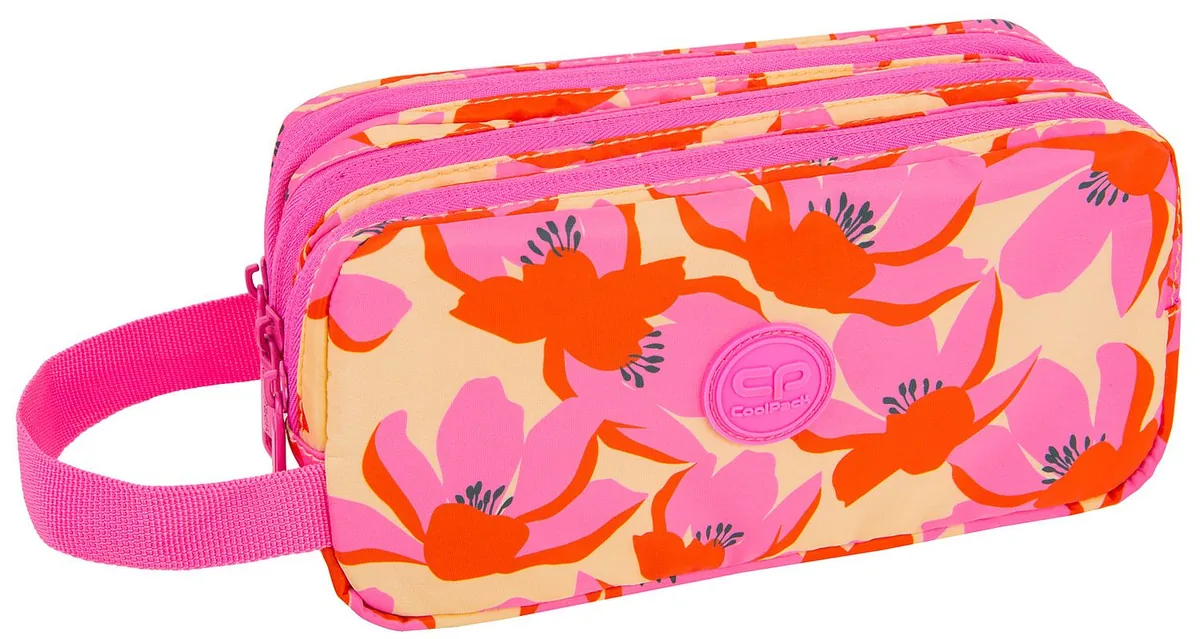 Penar Cool Pack Primus Flores Rosa cu 3 Fermoare și Mâner