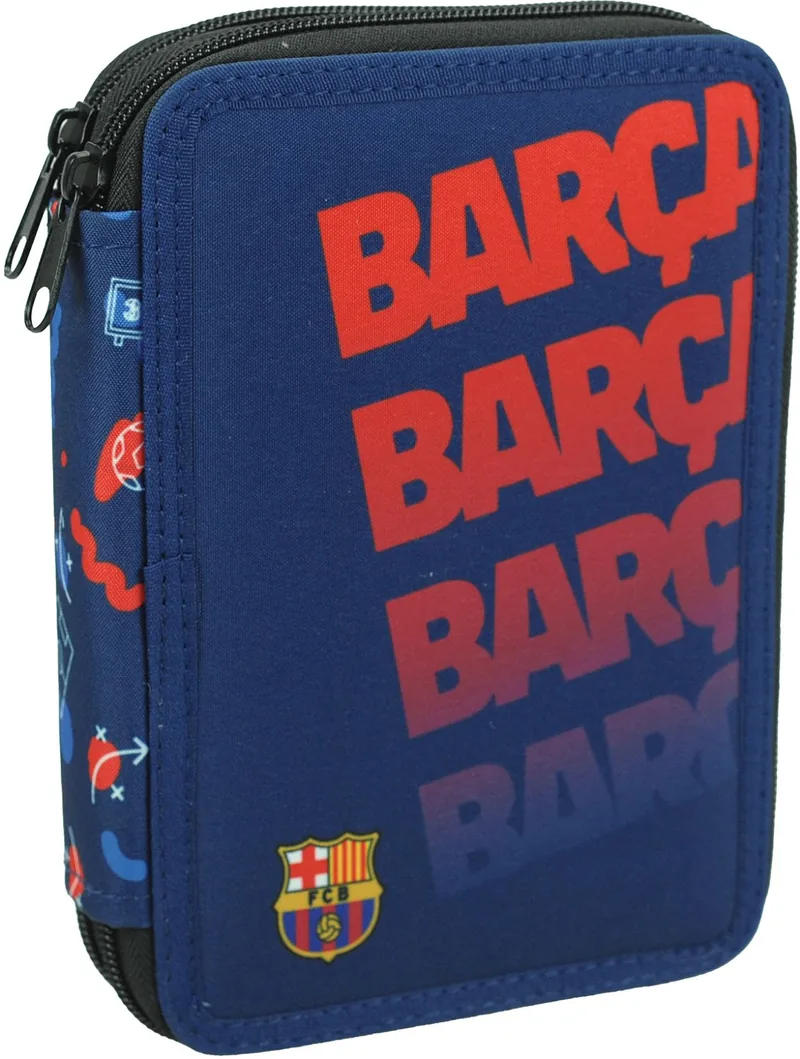 Penar cu Accesorii Back Me Up FC Barcelona 2 Fermoare