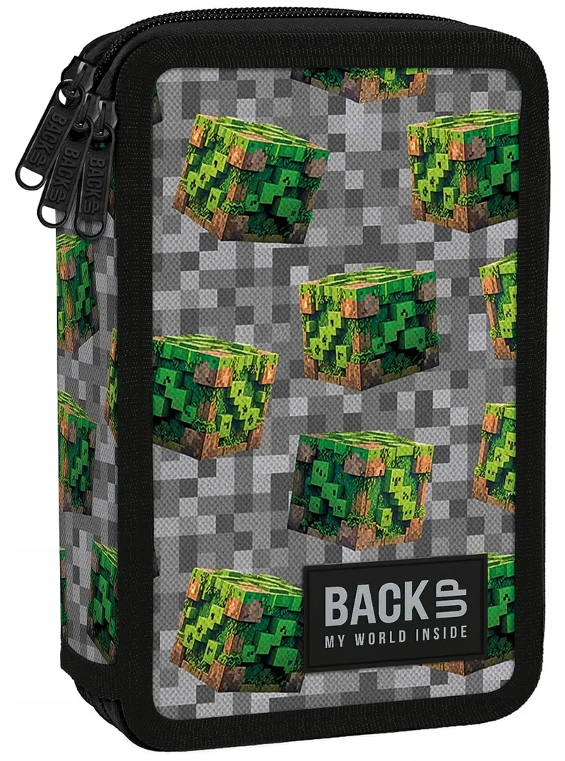 Penar cu Accesorii BackUp 8 EW Pixel Blocks 3 Fermoare