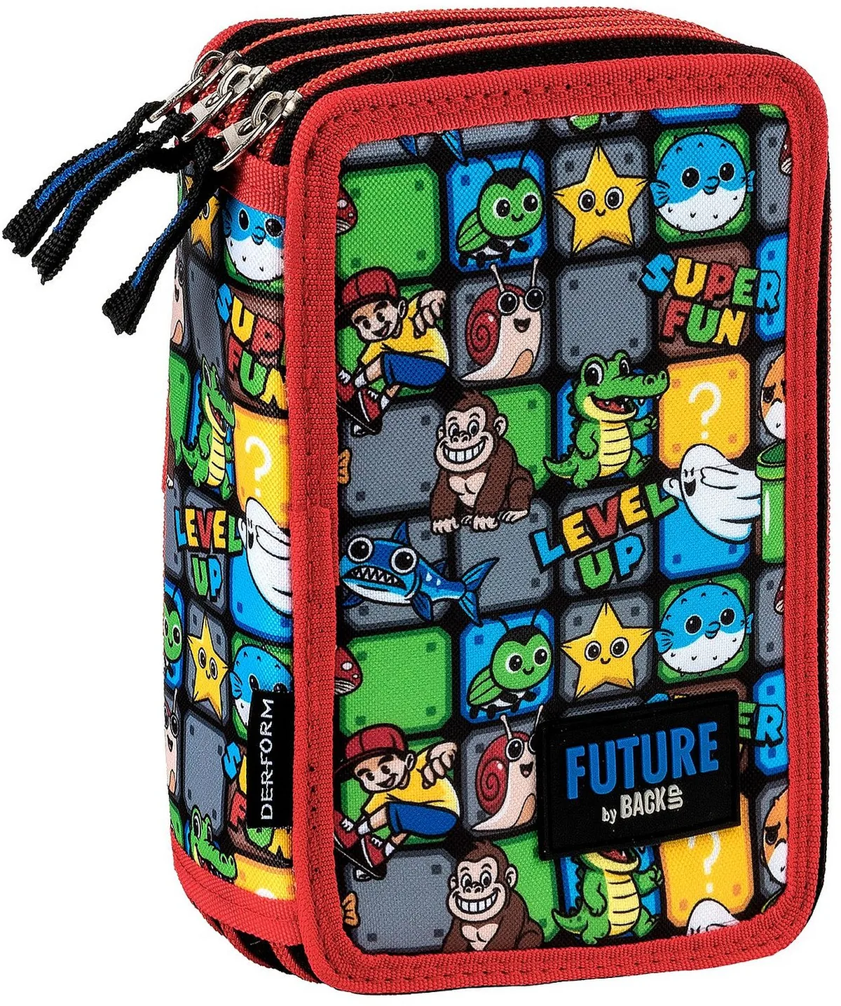 Penar cu Accesorii BackUp Future Super Mario 3 Fermoare