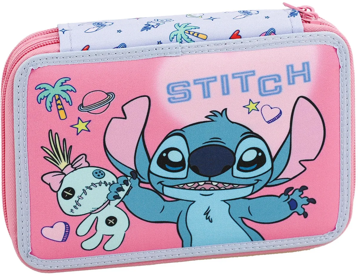 Penar cu Accesorii GIM Stitch Tropical 2 Fermoare
