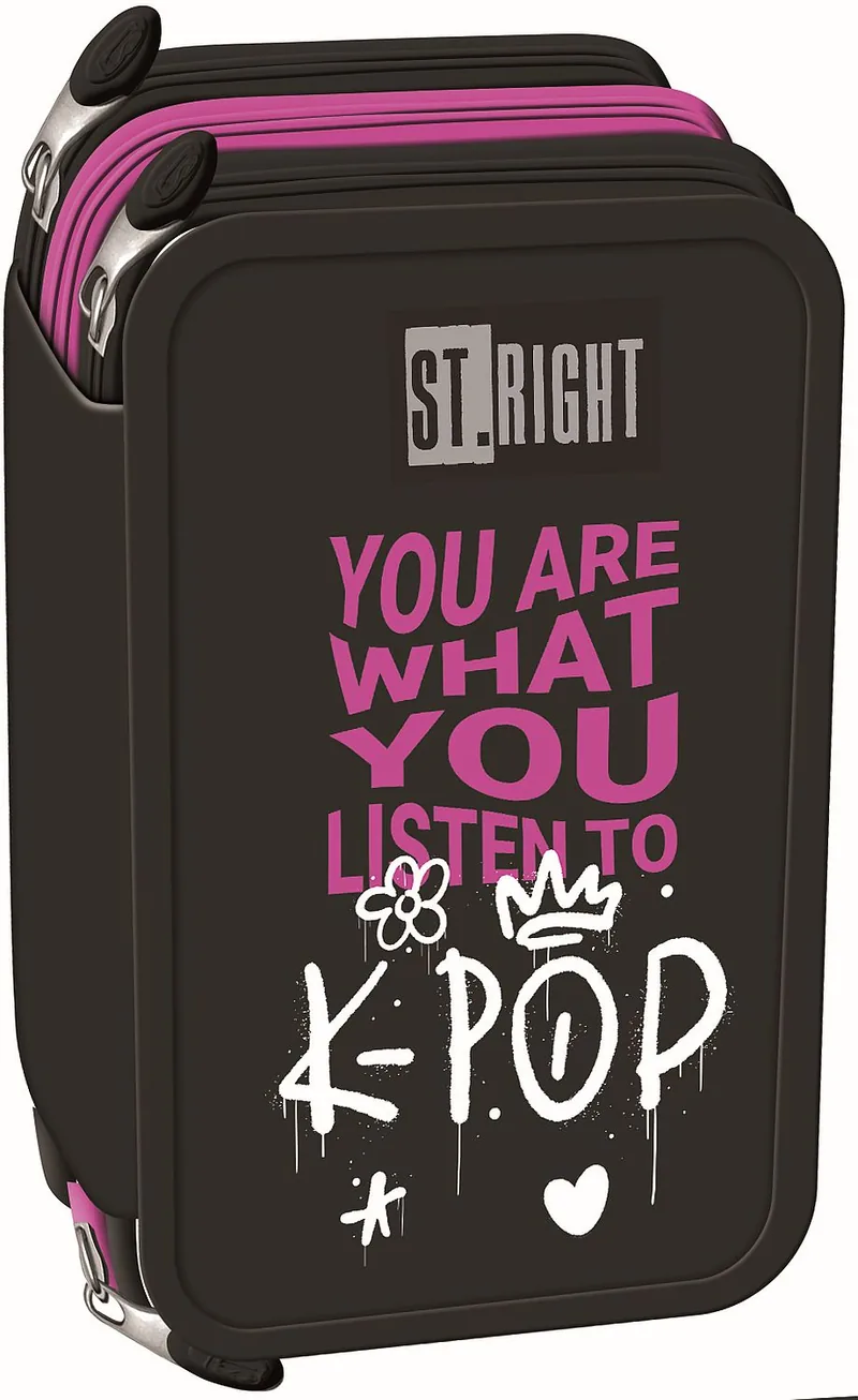 Penar cu Accesorii St. Right K-Pop Rhythm 3 Fermoare
