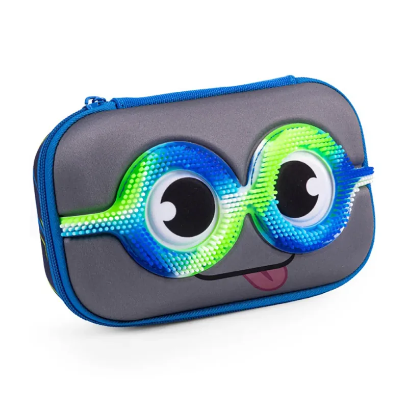 Penar cu Fermoar Zipit Sensory Storage Box Green Eyes