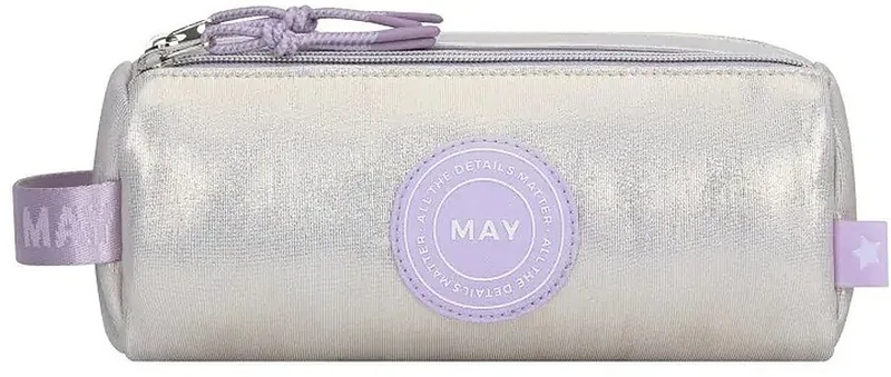 Penar cu Maner Mayfair Glow Up Silver 2 Fermoare