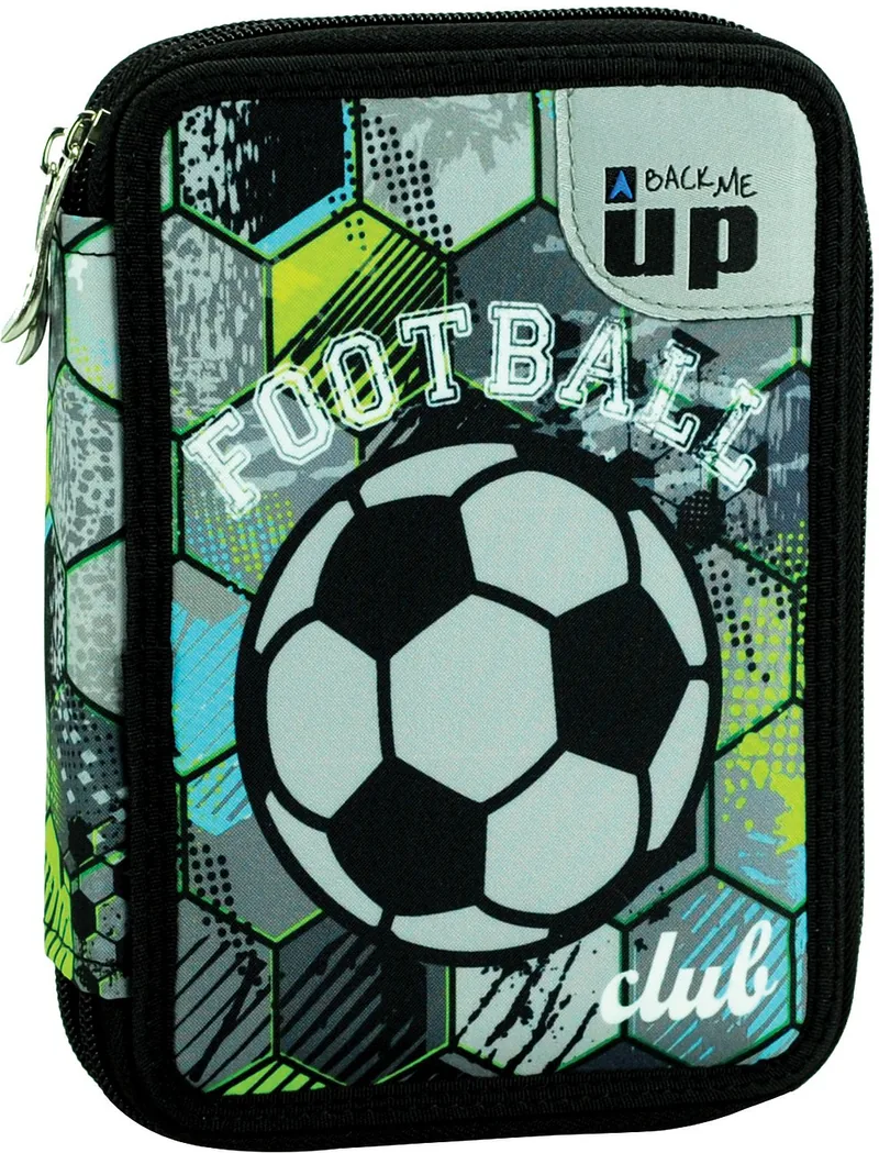 Penar cu Rechizite Back Me Up Football Club 2 Compartimente Baieti
