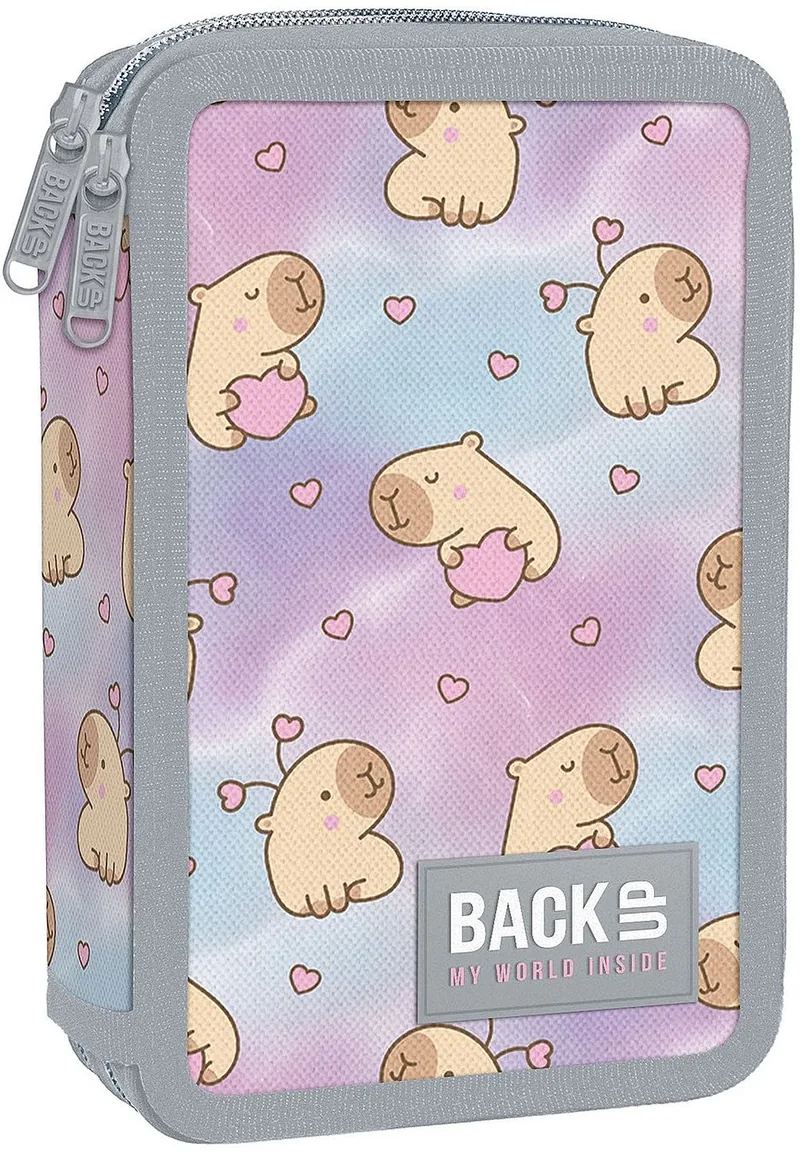 Penar cu Rechizite BackUp 8 DW Capybara Dream 2 Fermoare