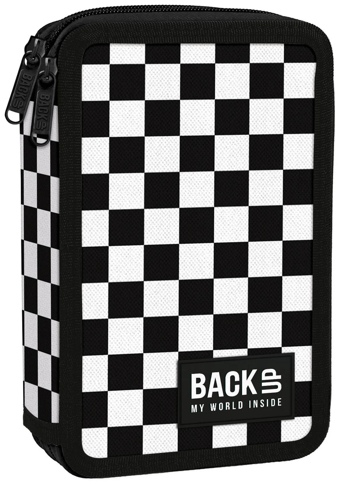 Penar cu Rechizite BackUp DW Chess cu 2 Fermoare