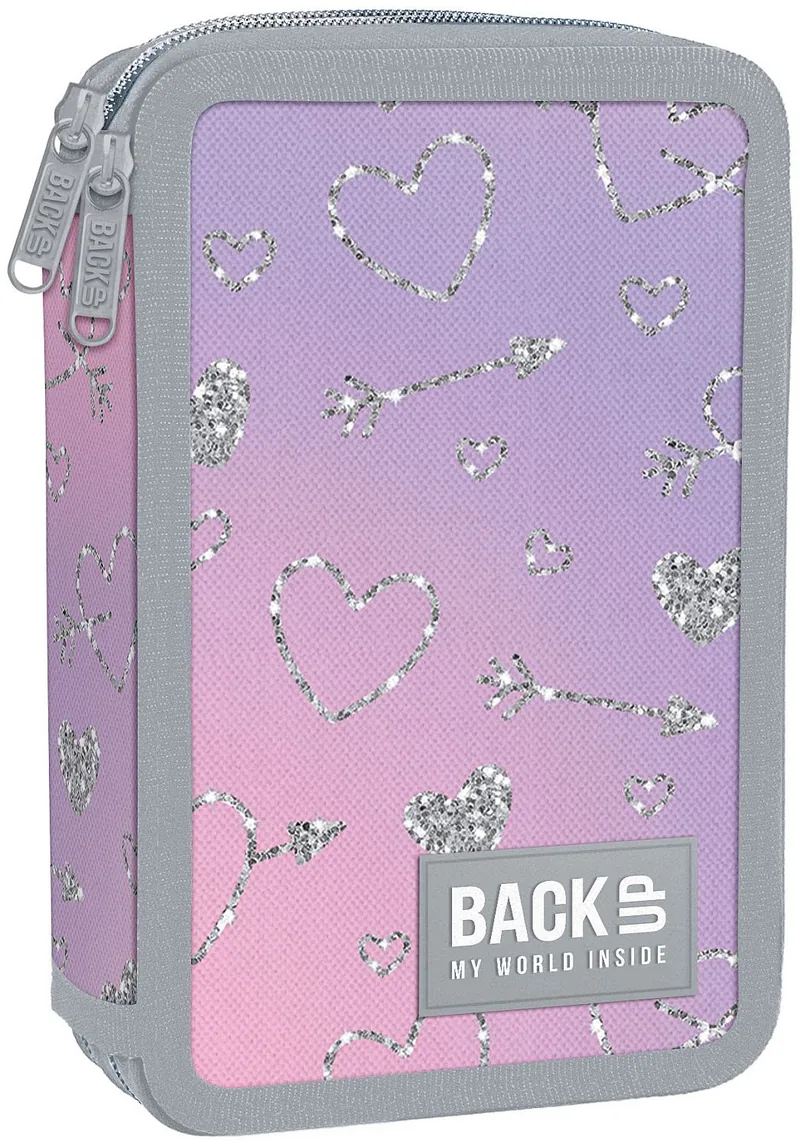 Penar cu Rechizite BackUp DW In Love 2 Fermoare