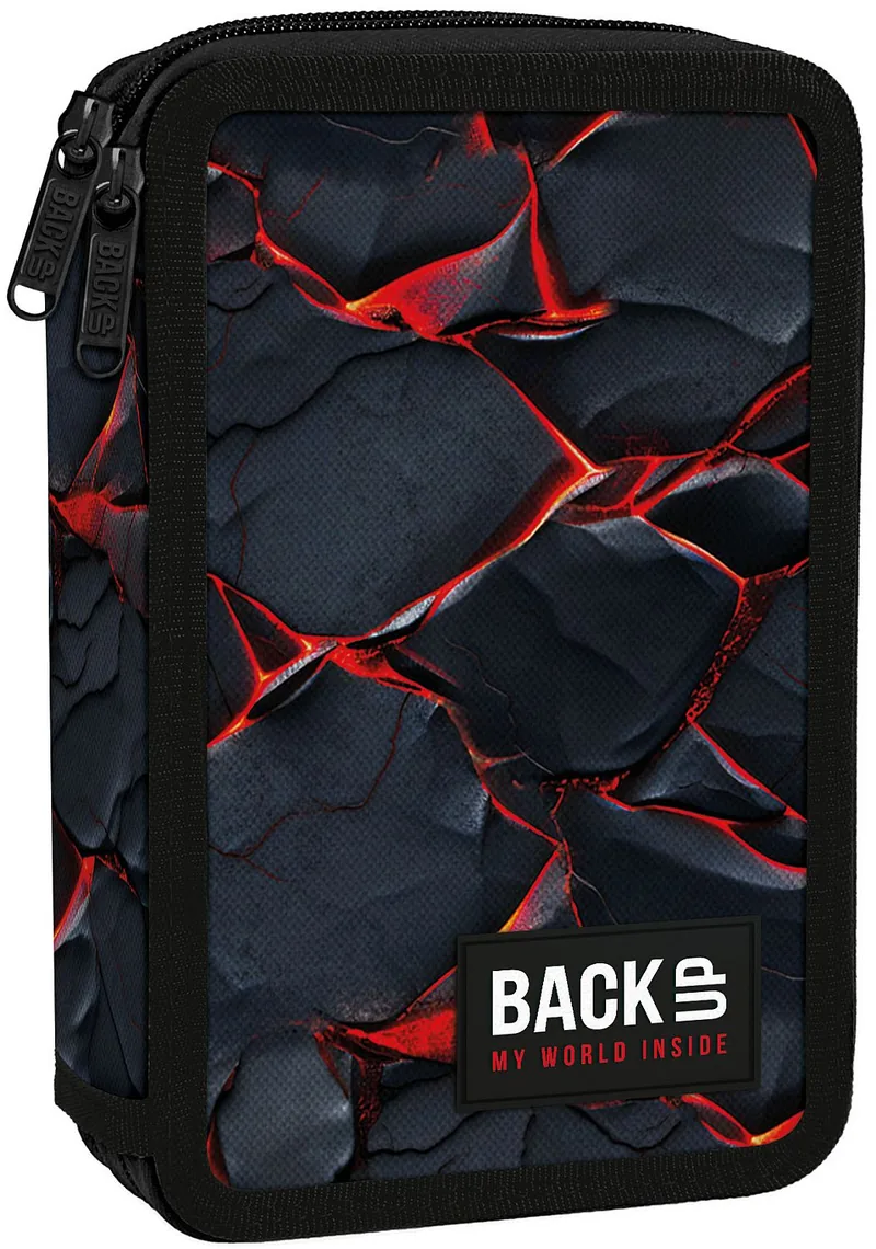 Penar cu Rechizite BackUp DW Magma cu 2 Fermoare