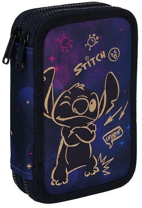 Penar cu Rechizite Cool Pack Jumper 2 Stitch Gold