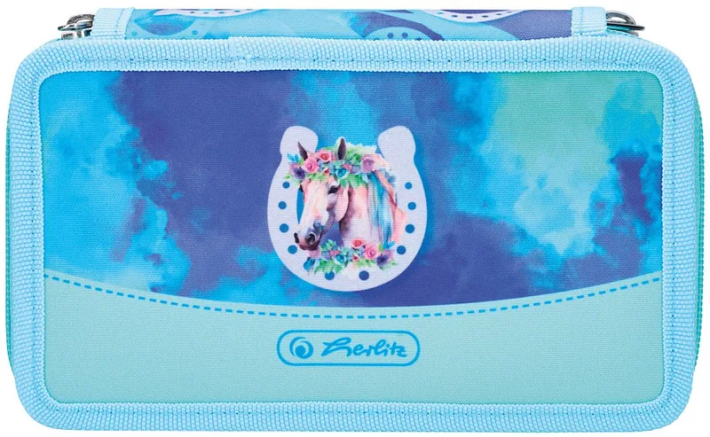 Penar cu Rechizite Herlitz Lucky Horse 2 Fermoare