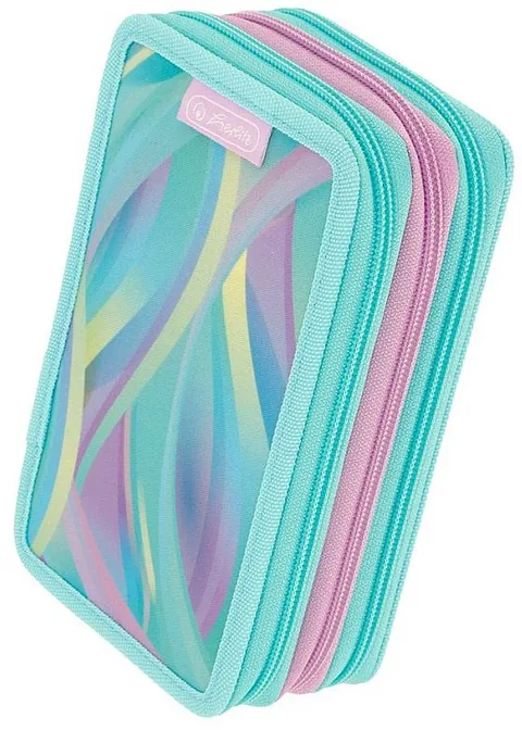 Penar cu Rechizite Herlitz Minty Love 3 Fermoare