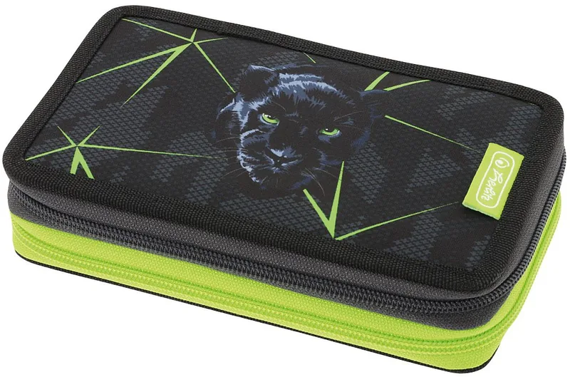 Penar cu Rechizite Herlitz Wild Life 2 Fermoare