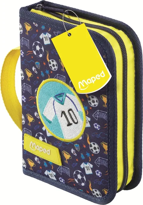 Penar cu Rechizite Maped Football 1 Fermoar