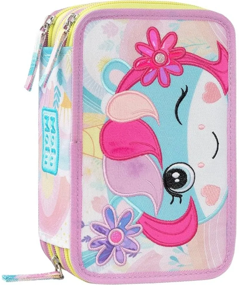 Penar cu Rechizite MofuMofu Unicorno 3 Fermoare