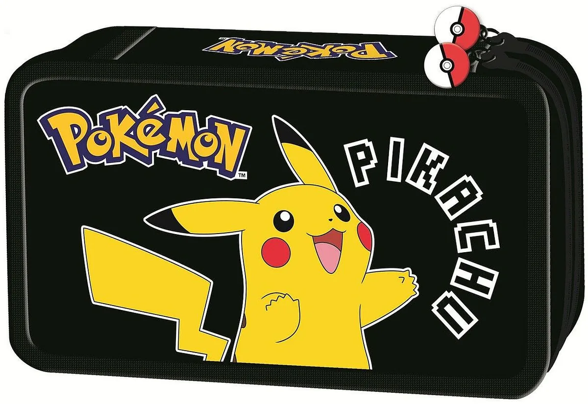 Penar cu Rechizite St. Majewski Pokemon Pikachu 2 Fermoare