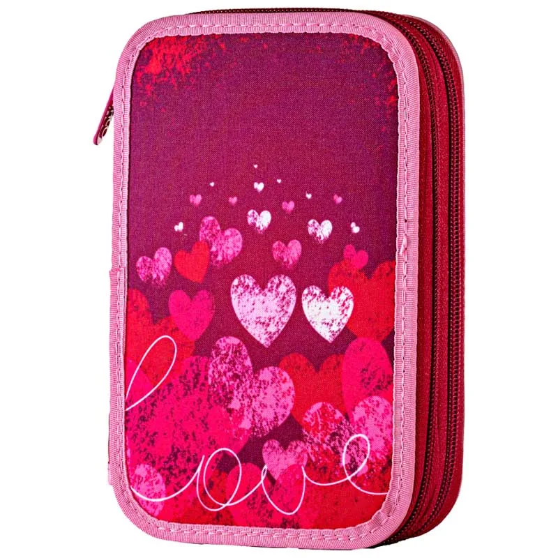 Penar Daco Inimi Vesele Neechipat 2 Fermoare 19.5x13x5cm