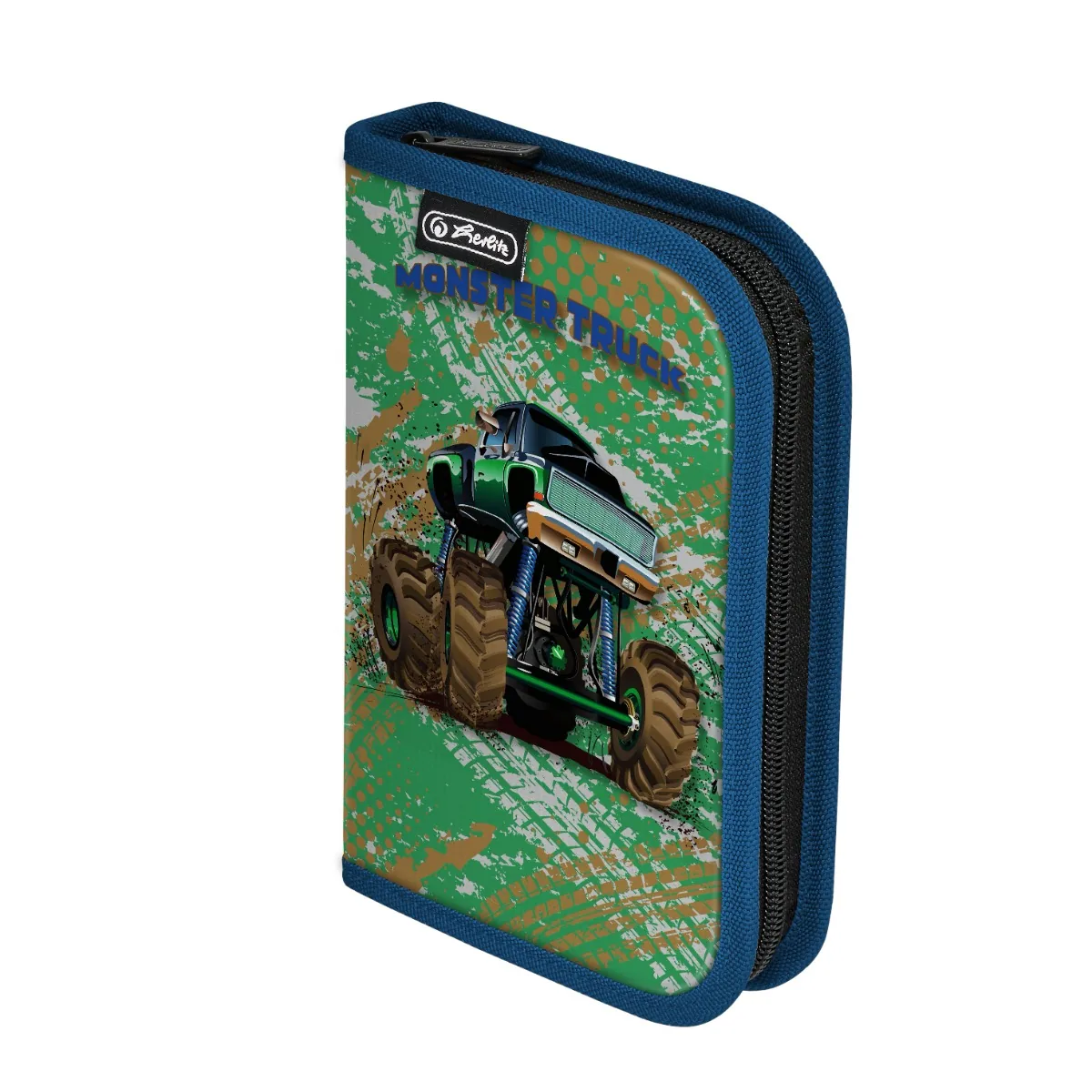 Penar de Scolar Herlitz Monster Truck 1 Fermoar 2 Clape