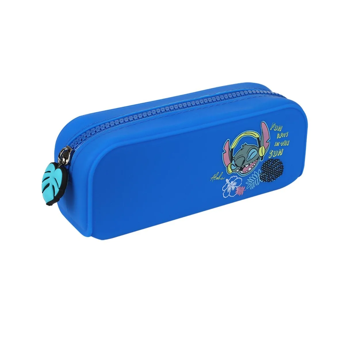Penar de Silicon Coolpack Disney Stitch 1 Compartiment Albastru