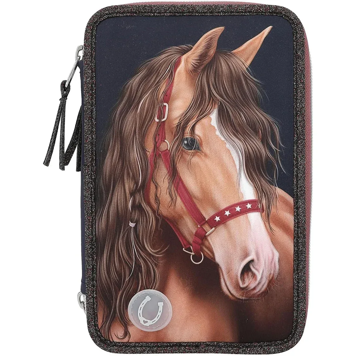 Penar Depesche Miss Melody Glitter Horse 3 Compartimente Echipat