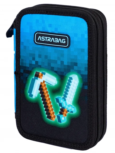 Penar Echipat Astra Pixeli cu 2 Fermoare