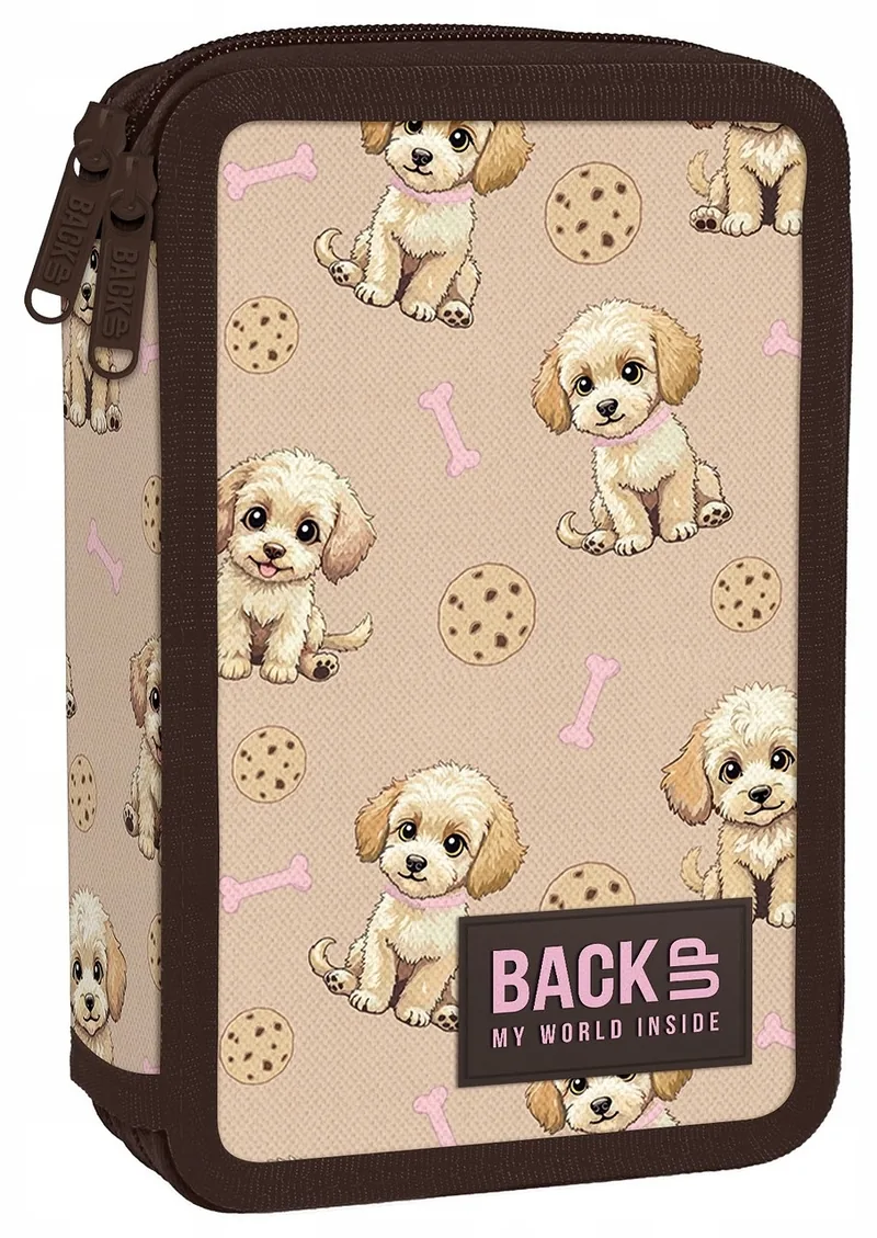 Penar Echipat BackUp 8 DW 2 Fermoare Beige Dogs