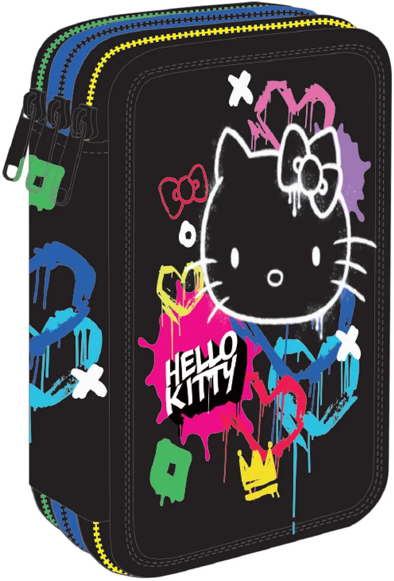 Penar Echipat Cool Pack Jumper 3 Hello Kitty Neon Black